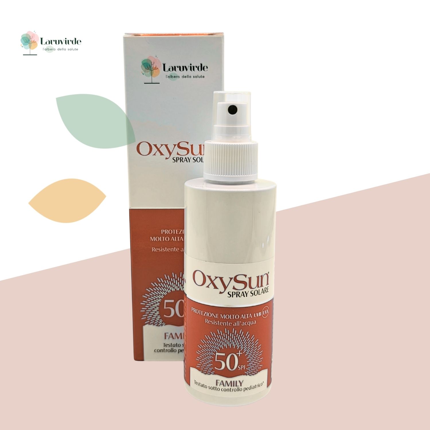 oxy sun spray solare 50spf laruvirde®