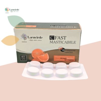 c fast 40 compresse masticabili integratore vitamina c laruvirde® (3)