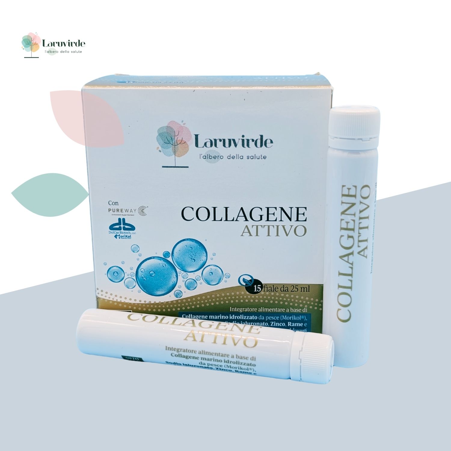 collagene attivo integratore collagene marino idrolizzato laruvirde®