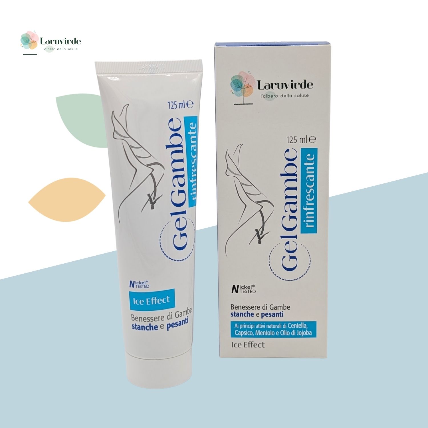 gel rinfrescante gambe e caviglie parafarmacia laruvirde perugia