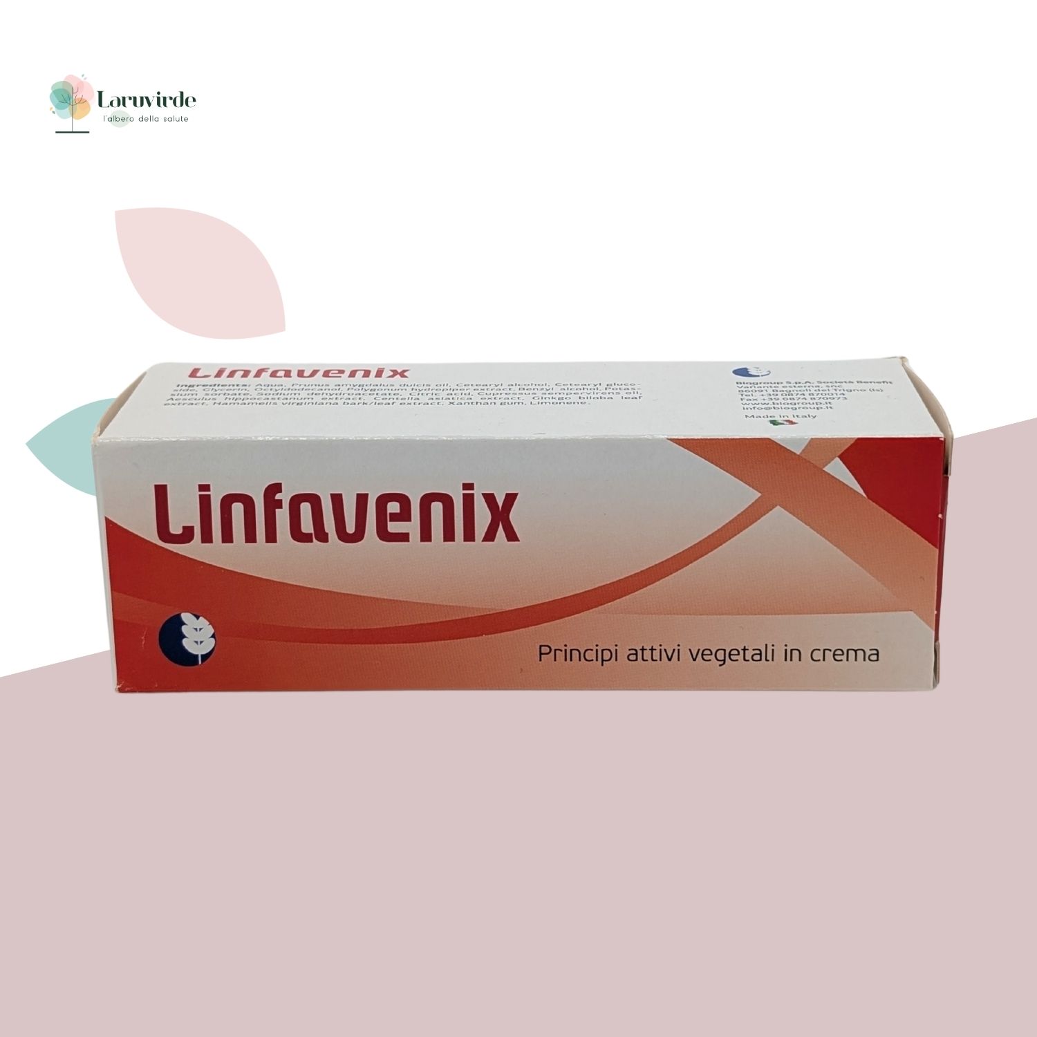 linfavenix crema gambe e caviglie leggere parafarmacia laruvirde perugia (3)