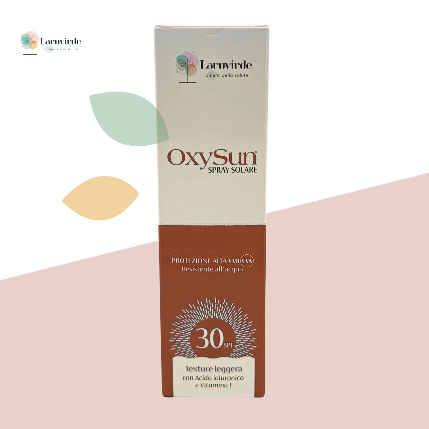 oxy sun crema viso solare 30spf laruvirde®