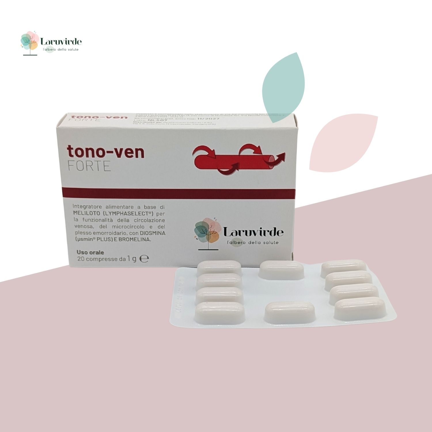 tono ven forte integratore alimentare microcircolo gambe e caviglie parafarmacia laruvirde perugia (2)