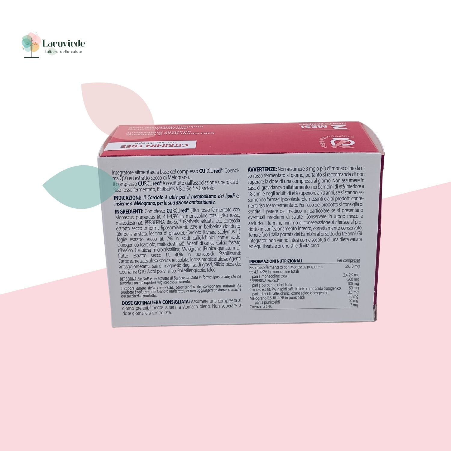 Integratore colesterolo metabolismo dei lipidi parafarmacia laruvirde perugia