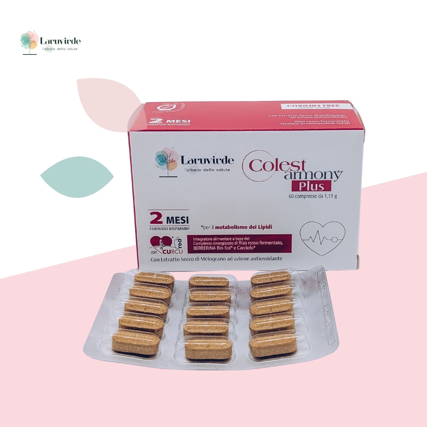 Integratore colesterolo metabolismo dei lipidi parafarmacia laruvirde perugia