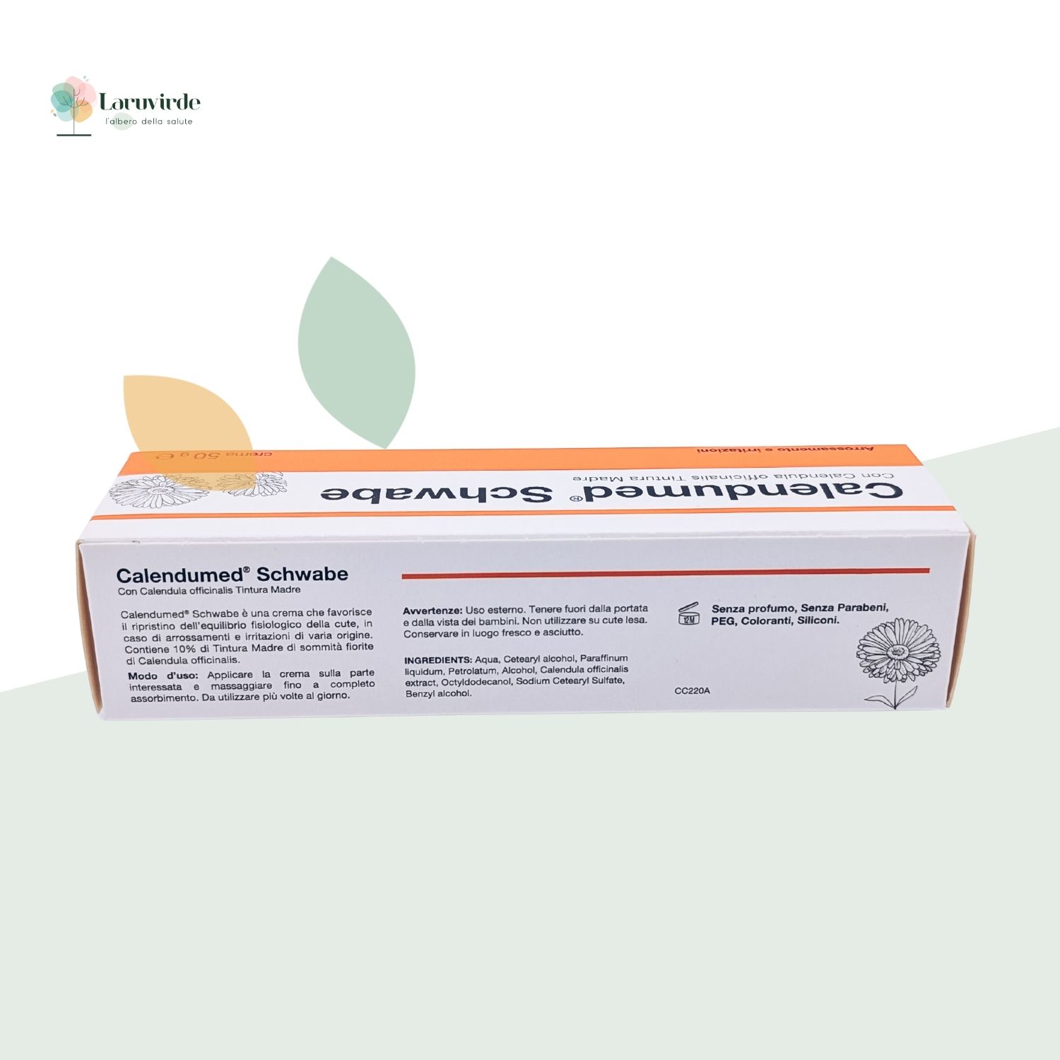 crema lenitiva cicatrizzante parafarmacia laruvirde perugia