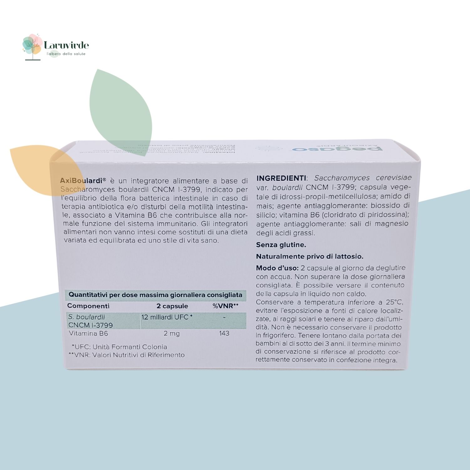 integratore equilibrio intestinale parafarmacia laruvirde perugia