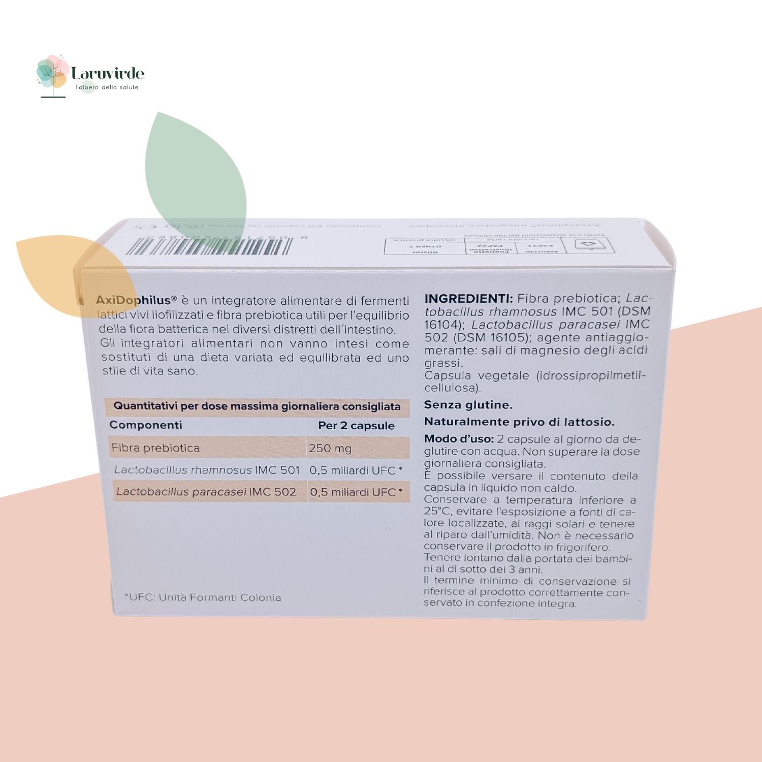 integratore intestino pigro gonfiore meteorismo parafarmacia laruvirde perugia