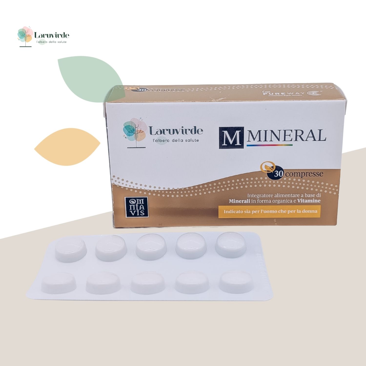 integratore minerali e vitamine parafarmacia laruvirde perugia