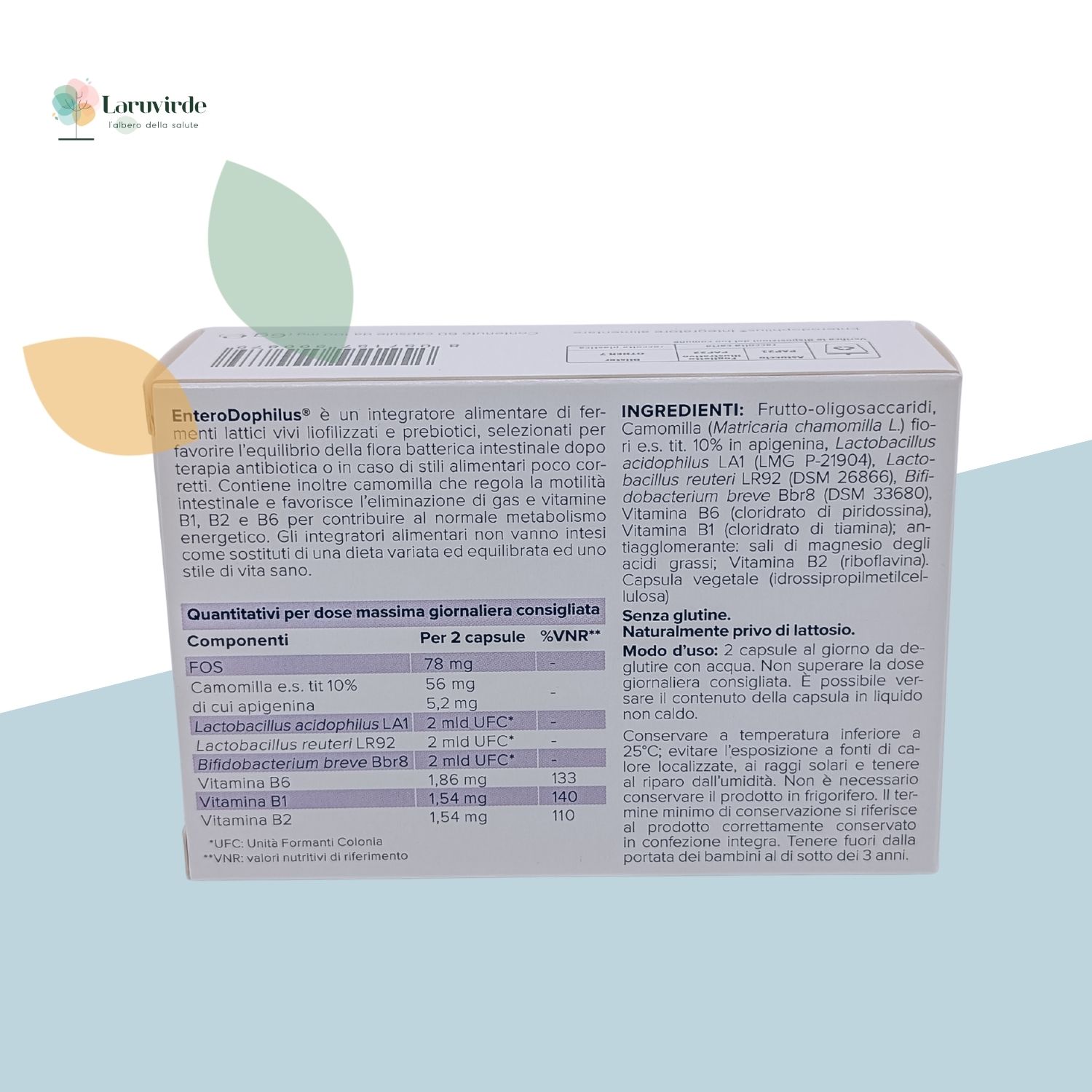 integratore motilità intestinale parafarmacia laruvirde perugia