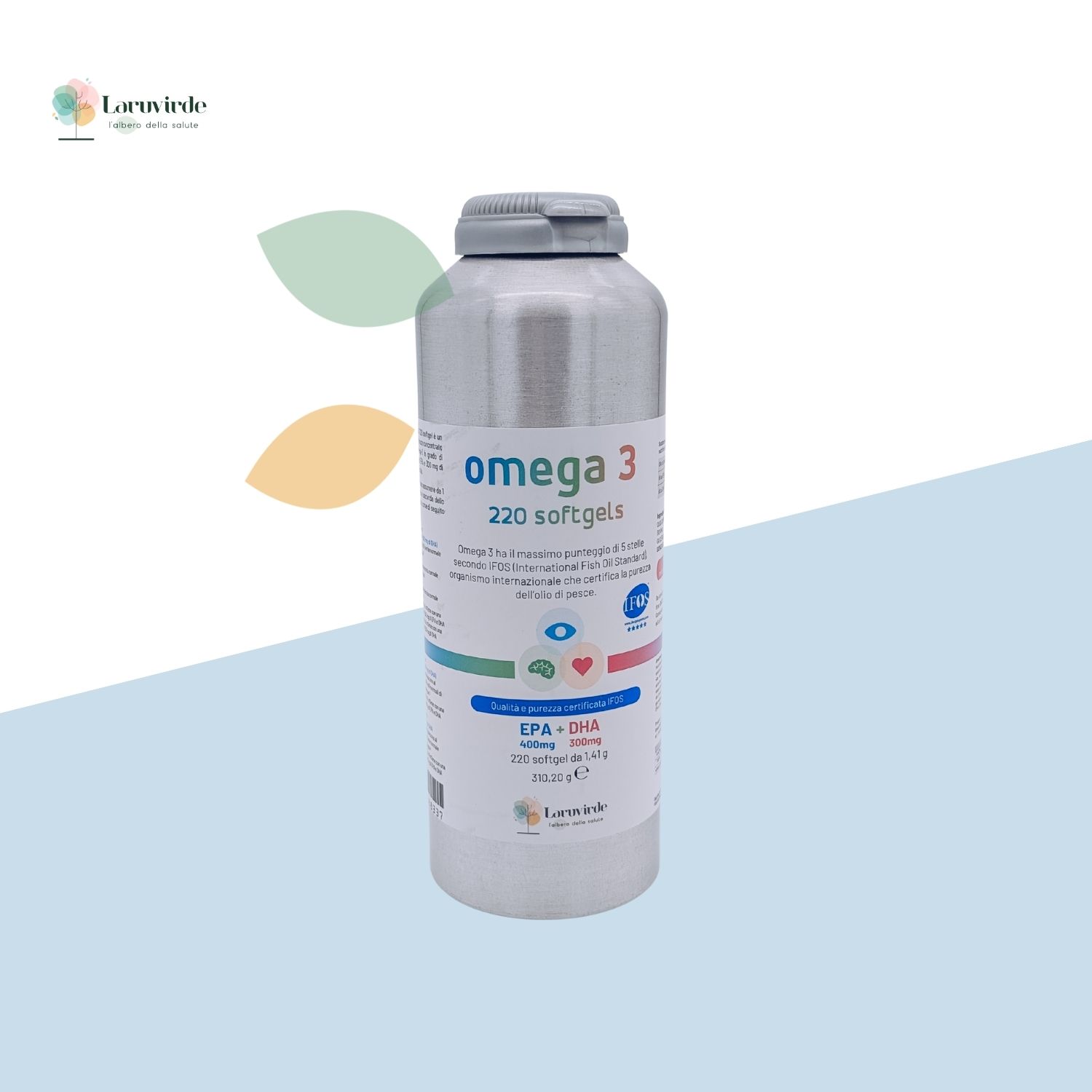 integratore omega 3 softgels parafarmacia laruvirde perugia